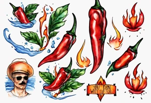 You don't form in the WET SAND, I do tattoo idea