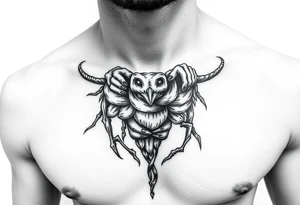 Caged cuck kink tattoo idea