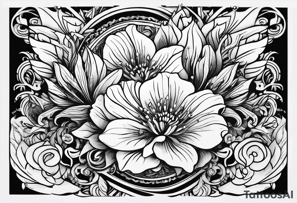 life is about love tattoo idea