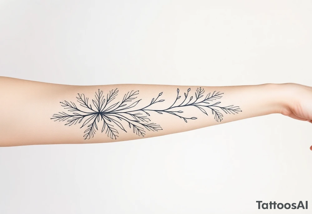 Размытые линии, мифология, свободно tattoo idea