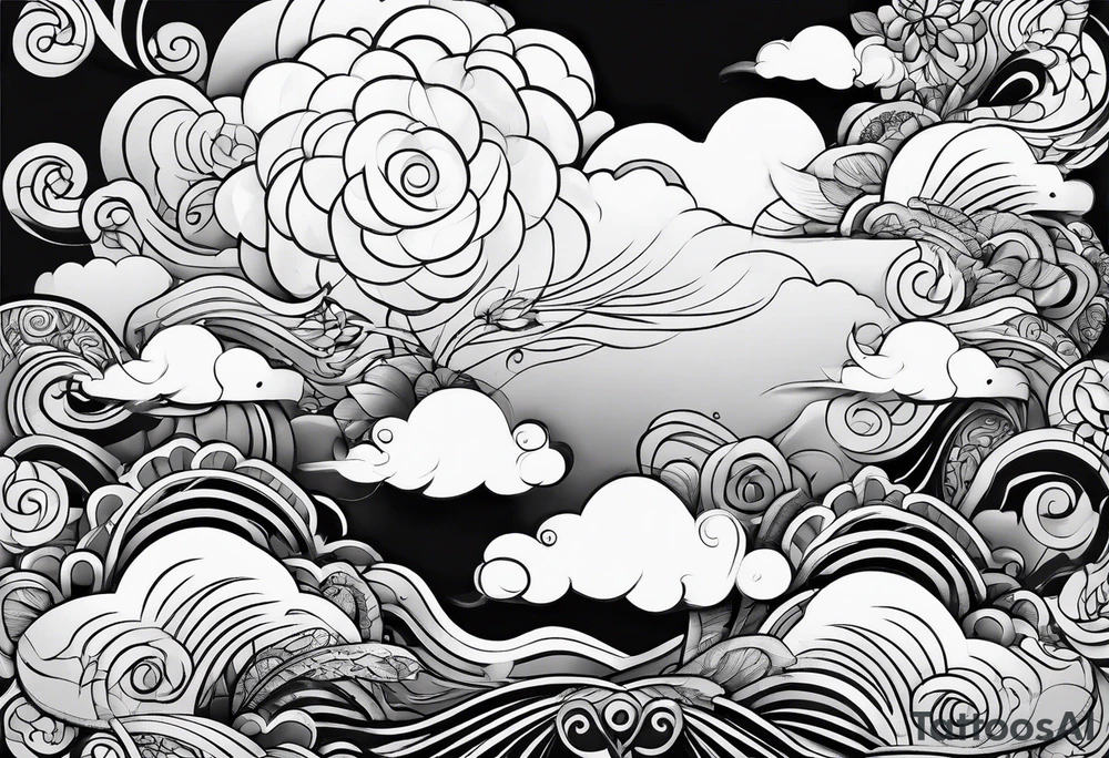 Japanesecloud, hands tattoo idea