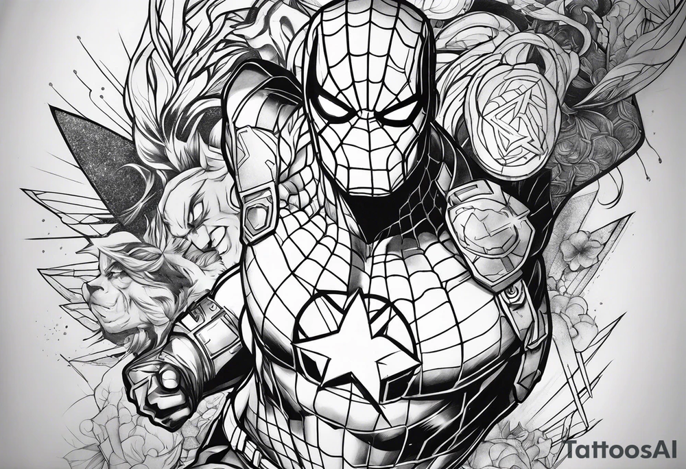 Marvel tattoo idea