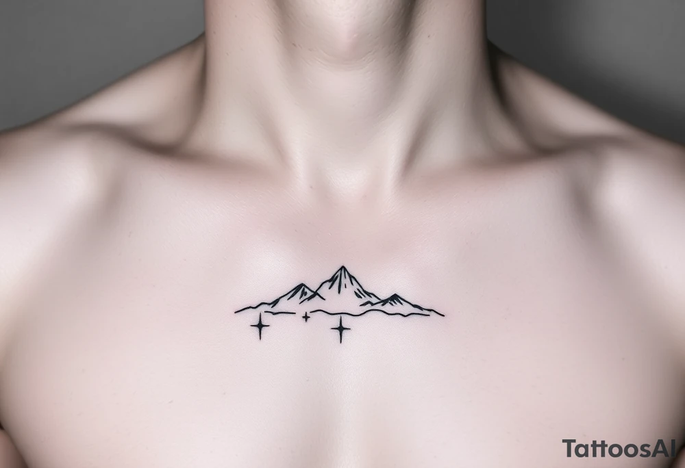Night sky tattoo idea