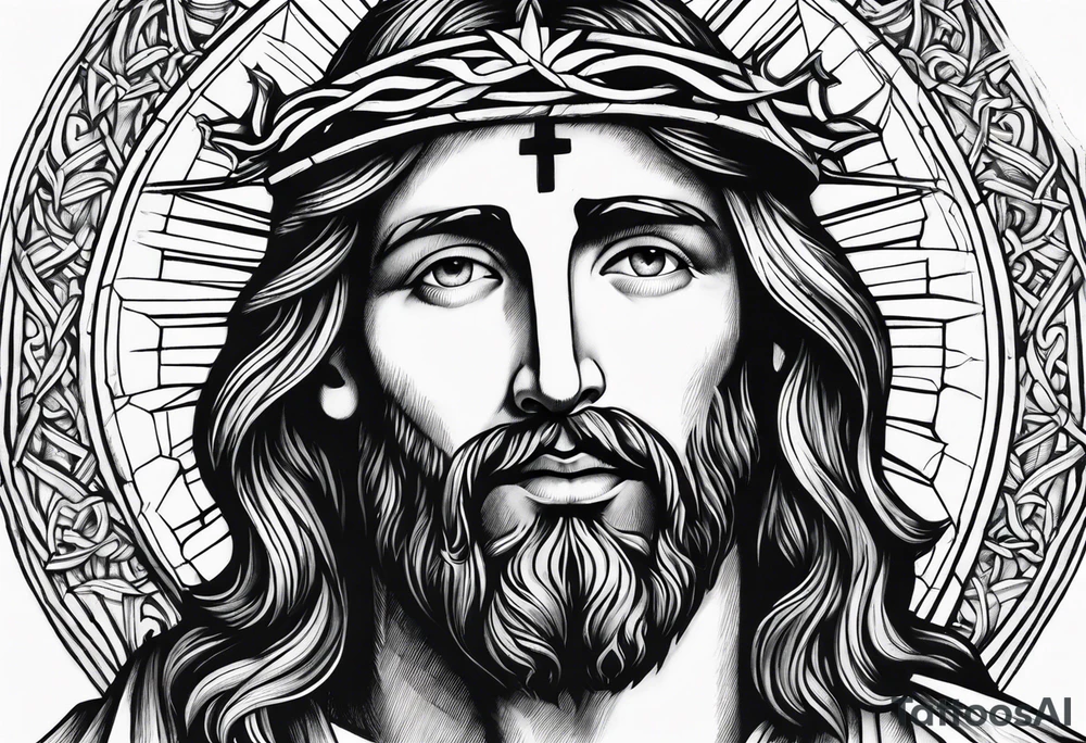 Jesus and bibical things tattoo idea