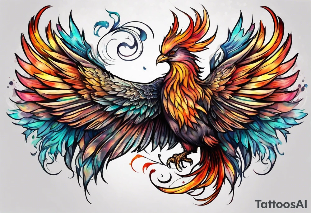Phoenix who came back tattoo idea