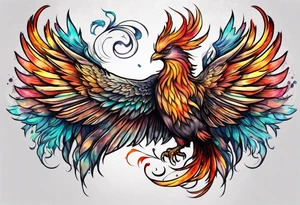 Phoenix who came back tattoo idea