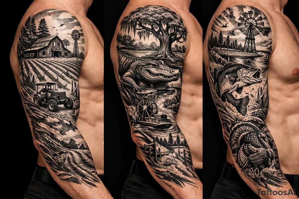 from farmlands of North Florida tattoo idea