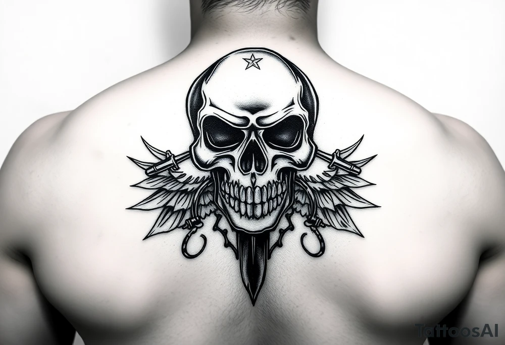 Chicano style. Skull, motorcycle и надпись 1% tattoo idea Chicano style. Skull, motorcycle и надпись 1% tattoo idea