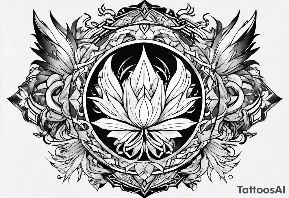 Anime symbol tattoo idea