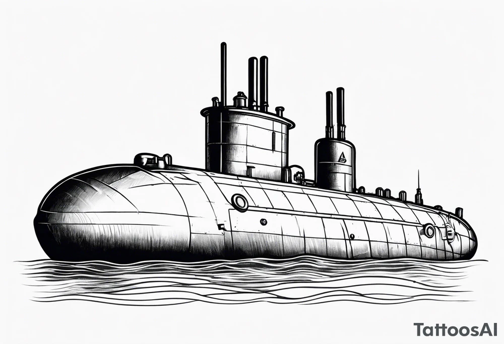 US NAVY SUBMARINE tattoo idea