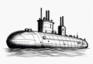 US NAVY SUBMARINE tattoo idea
