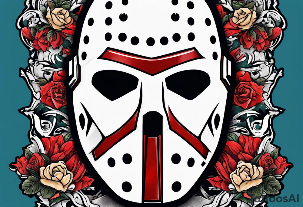 Friday the 13th Jason mask, Star Wars tattoo idea