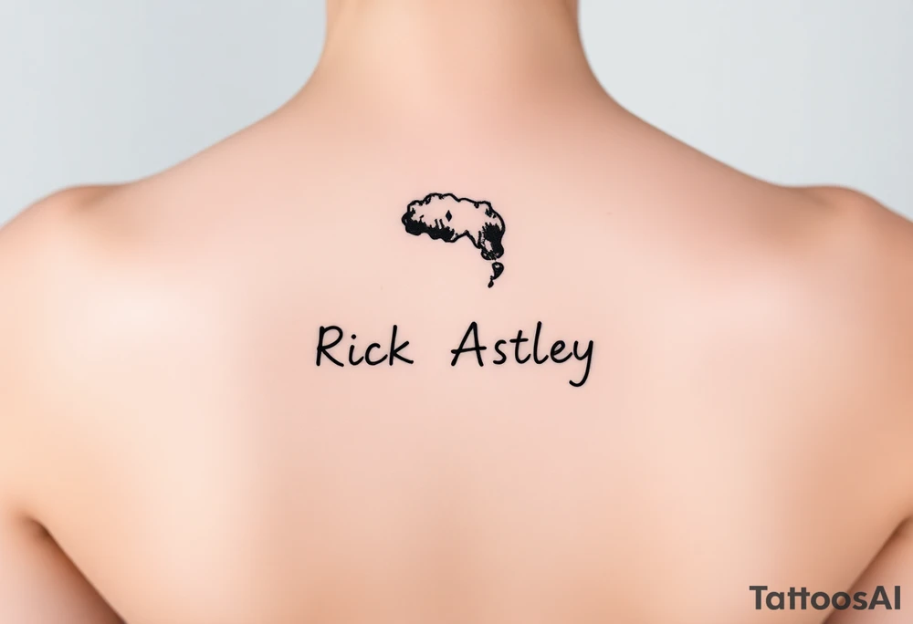Rick Astley meme tattoo idea