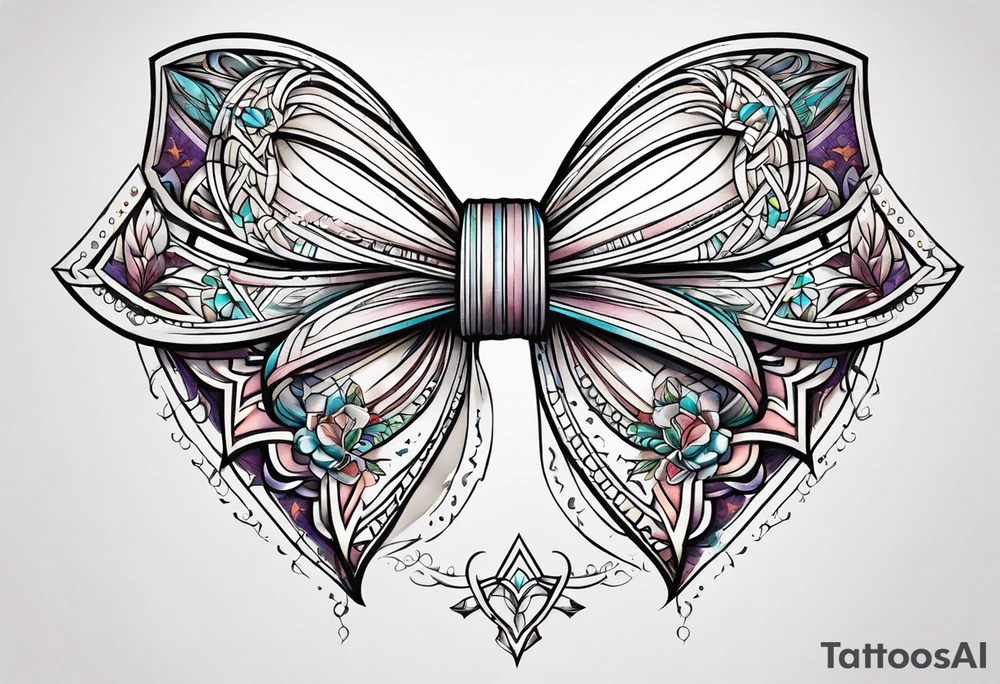 Gaandeevam bow tattoo idea