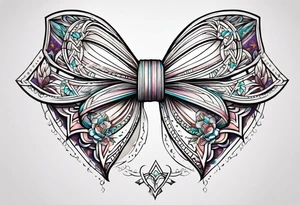 Gaandeevam bow tattoo idea