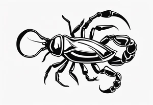 small Julia scorpion tattoo idea