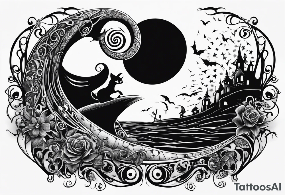 oogyboogy from nightmare before christmas tattoo idea
