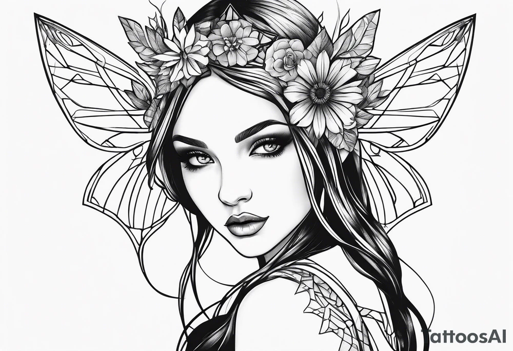 Fairy tattoo idea