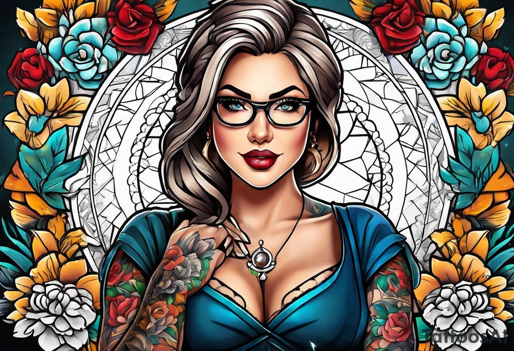 teacher with tattoos tattoo idea