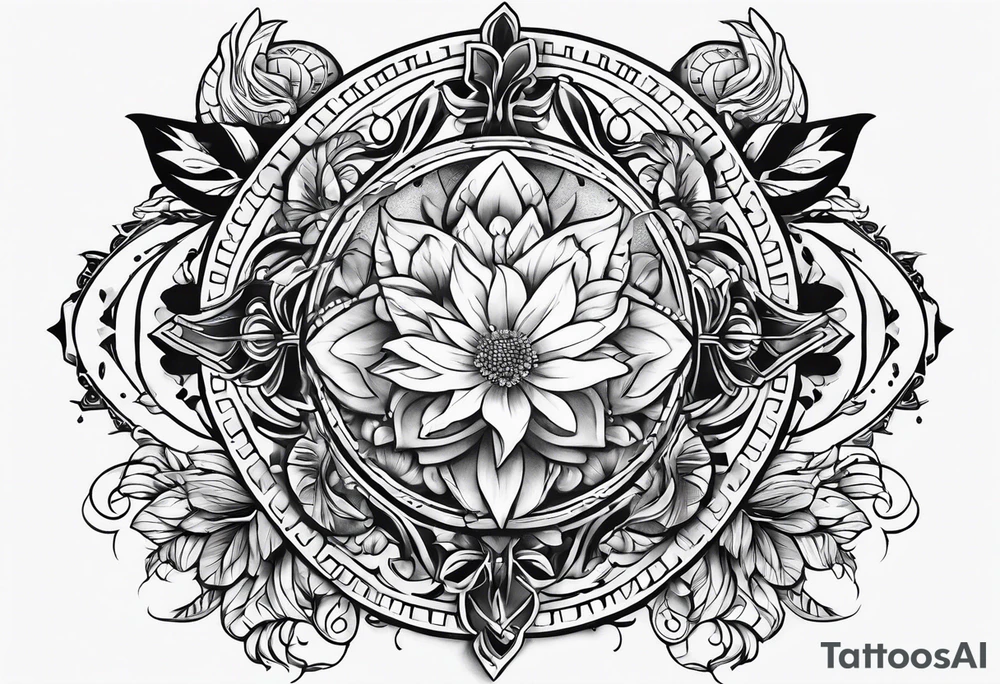 svastic tattoo idea