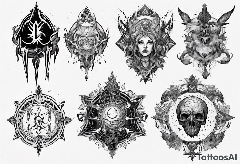path of exile tattoo idea