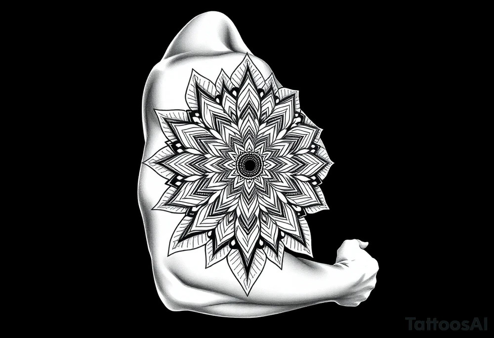 vector mandala tattoo idea