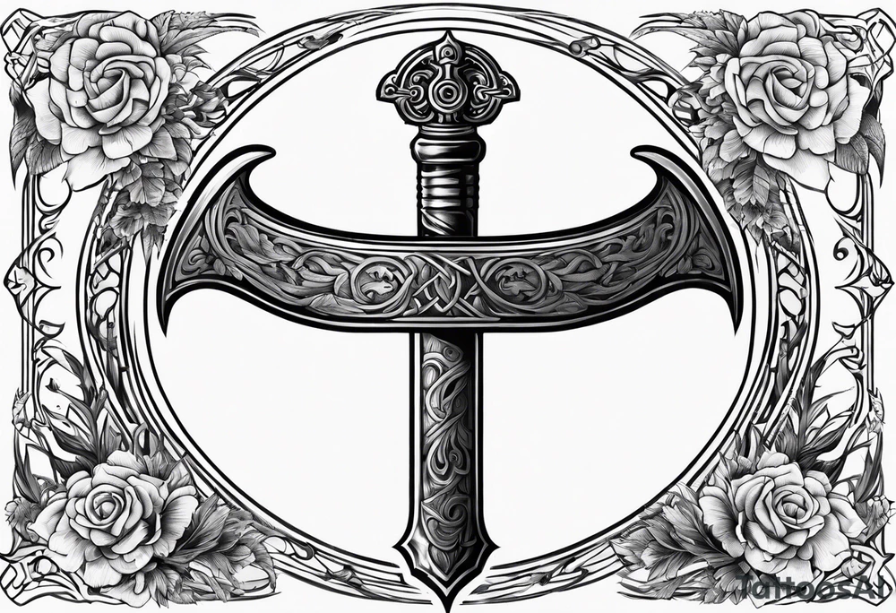Scythe tattoo idea