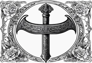 Scythe tattoo idea
