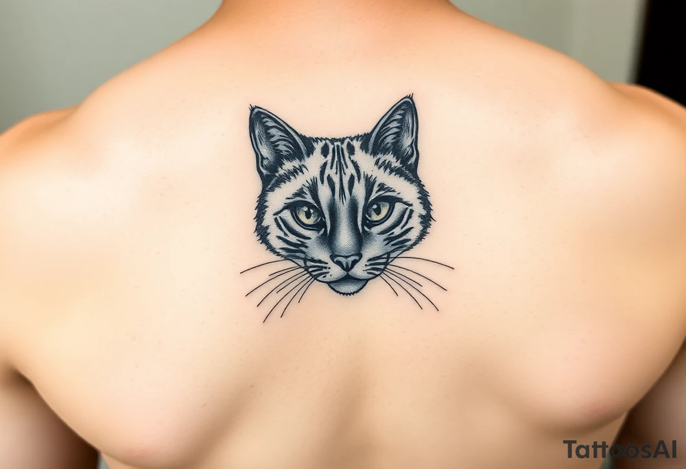 Black Cat tattoo idea