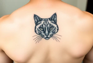 Black Cat tattoo idea