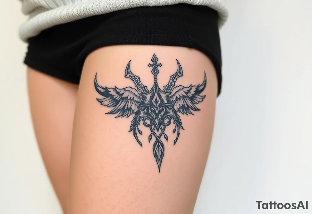 Viking style tattoo tattoo idea