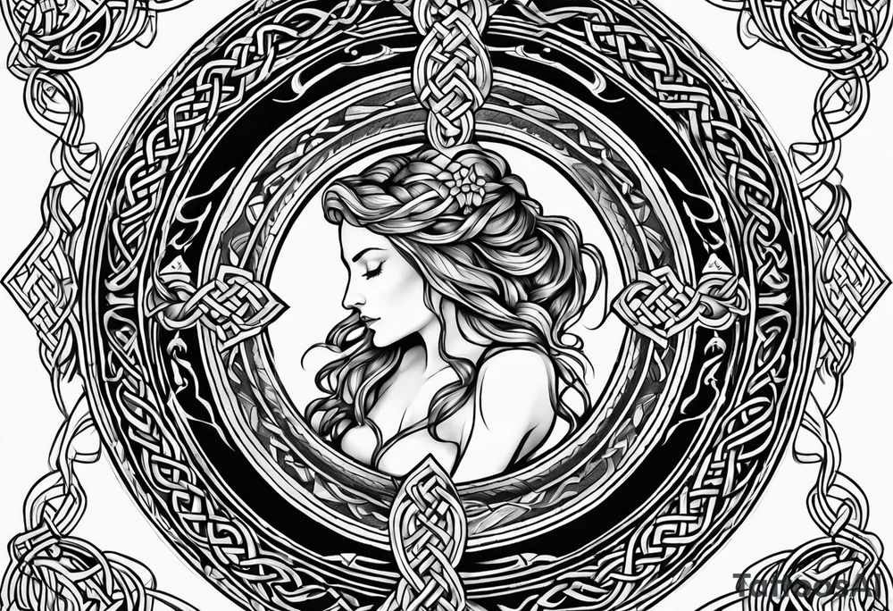 celtic mythology tattoo idea