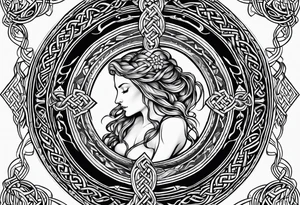 celtic mythology tattoo idea