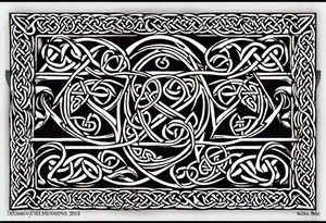 desing me a celtic tattoo with my childrens names and birthdate, Mellissa 18/03/1986, Ashley 24/11/1990, Jesse 8/04/1993, Liam 8/06/1995, Eleanor 19/08/1996 tattoo idea