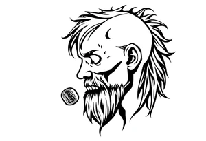 music head taatoo tattoo idea