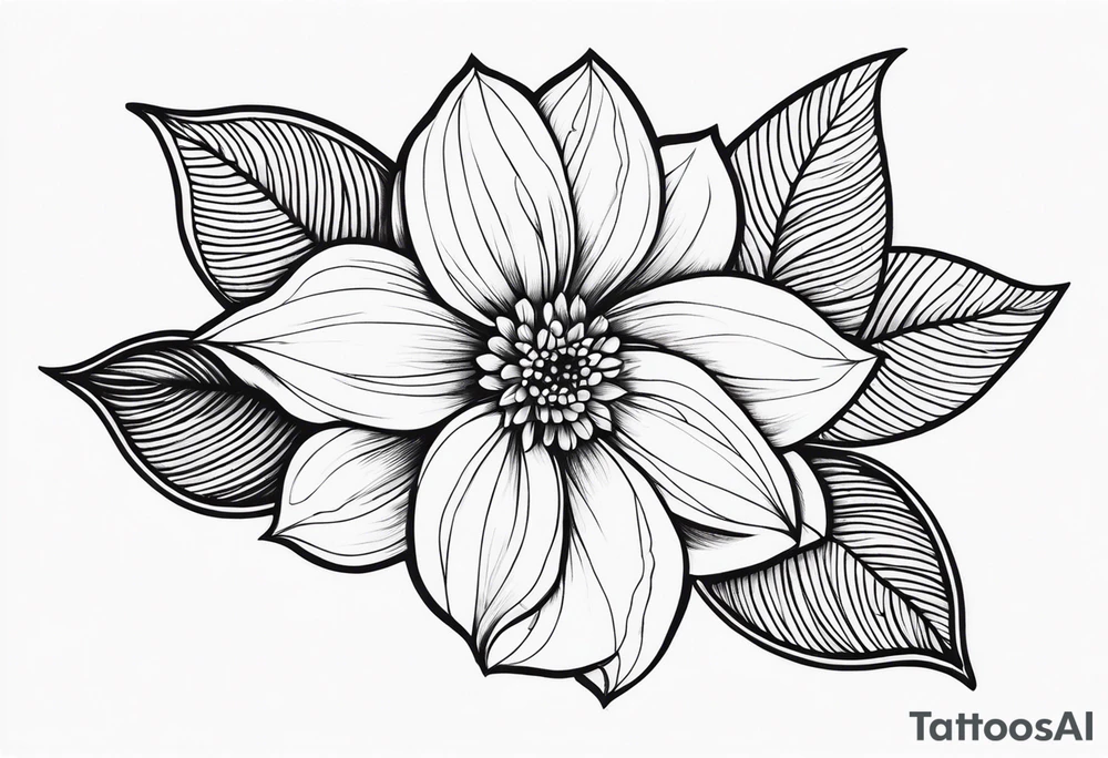Flower tattoo idea