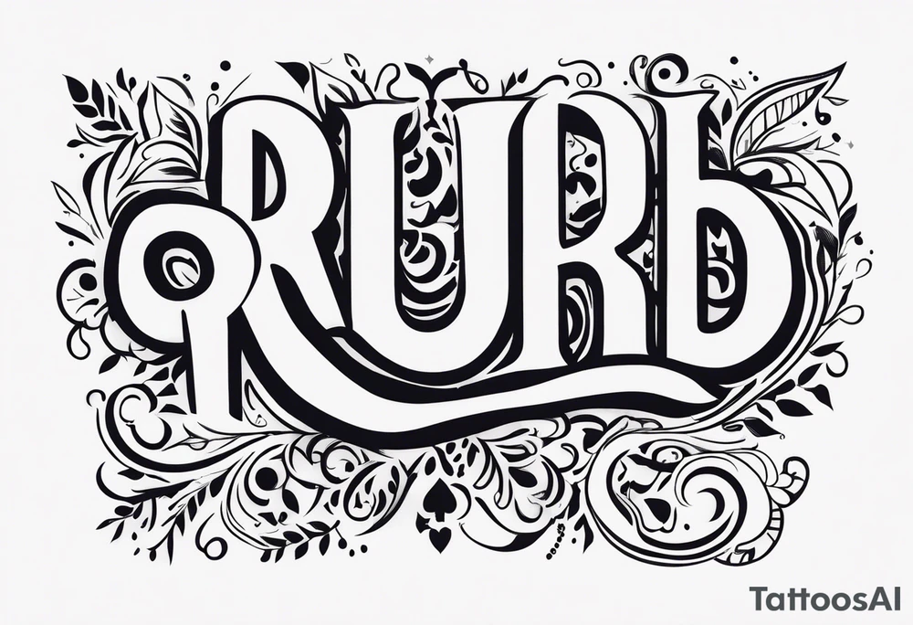 R u b y  🐾 tattoo idea
