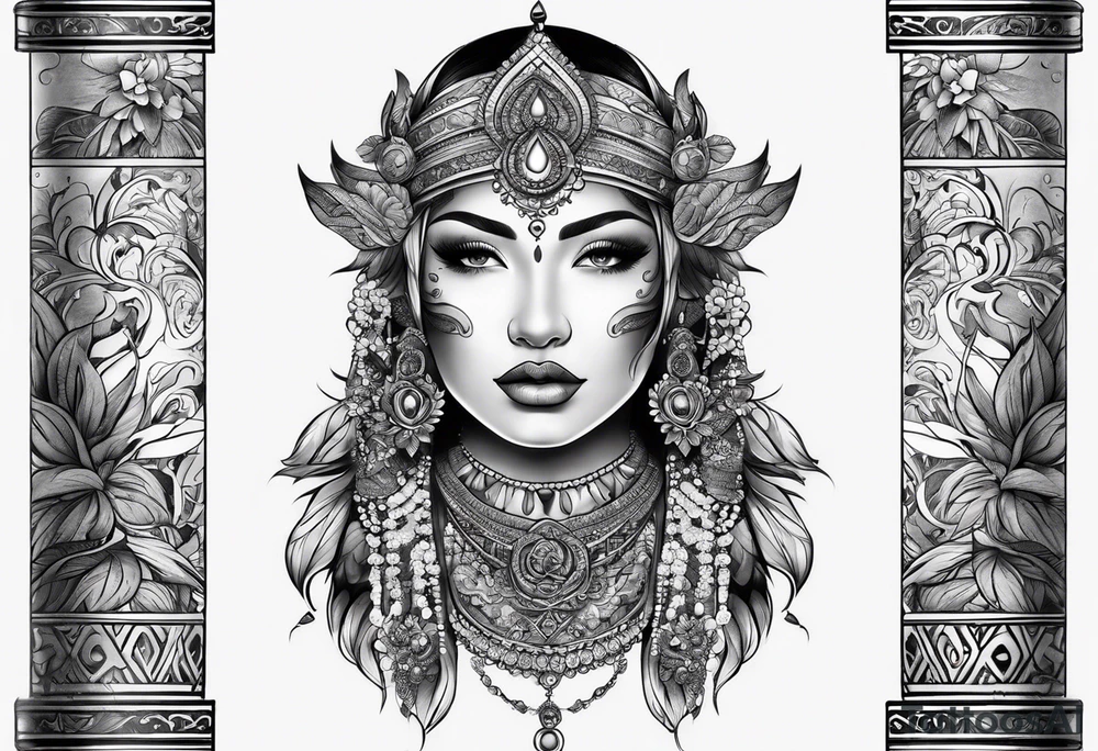 arm tattoo that say HASIM World tattoo idea