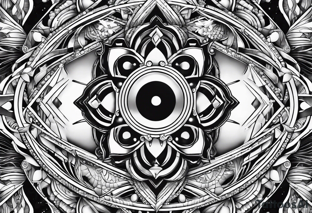 DMT molecule structure 11 tattoo idea