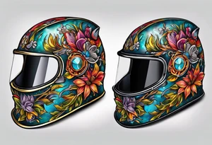 Welding helmet tattoo idea