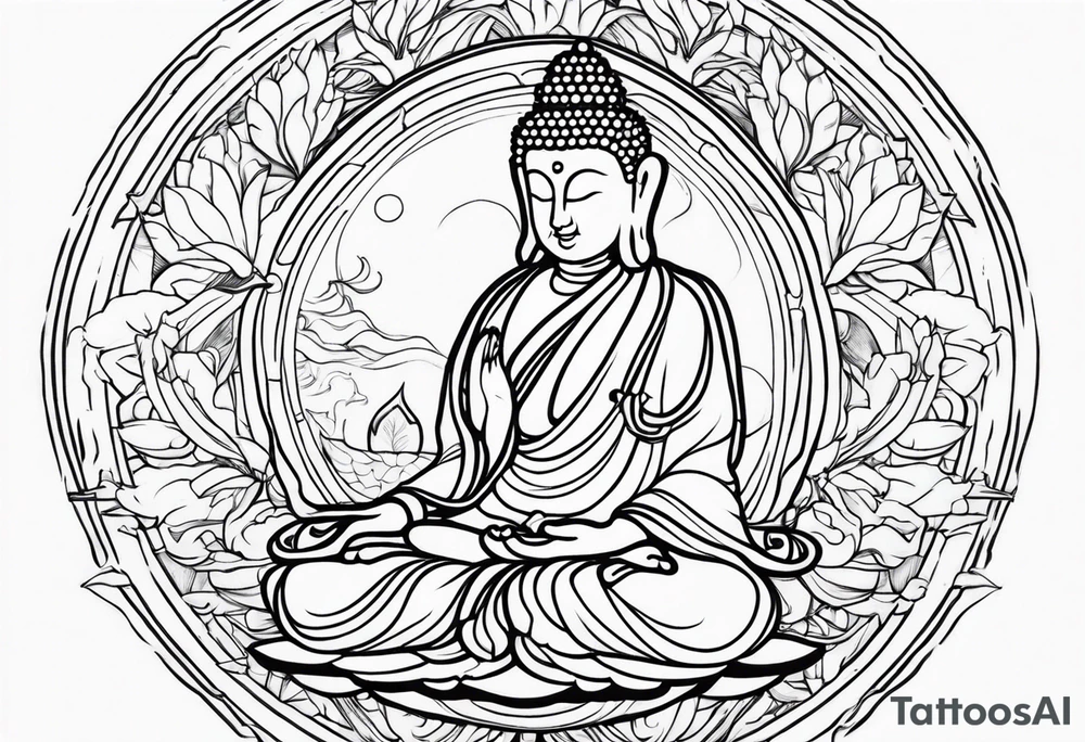 Tara Buddhism tattoo idea