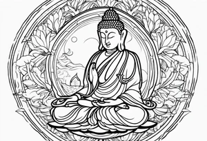 Tara Buddhism tattoo idea