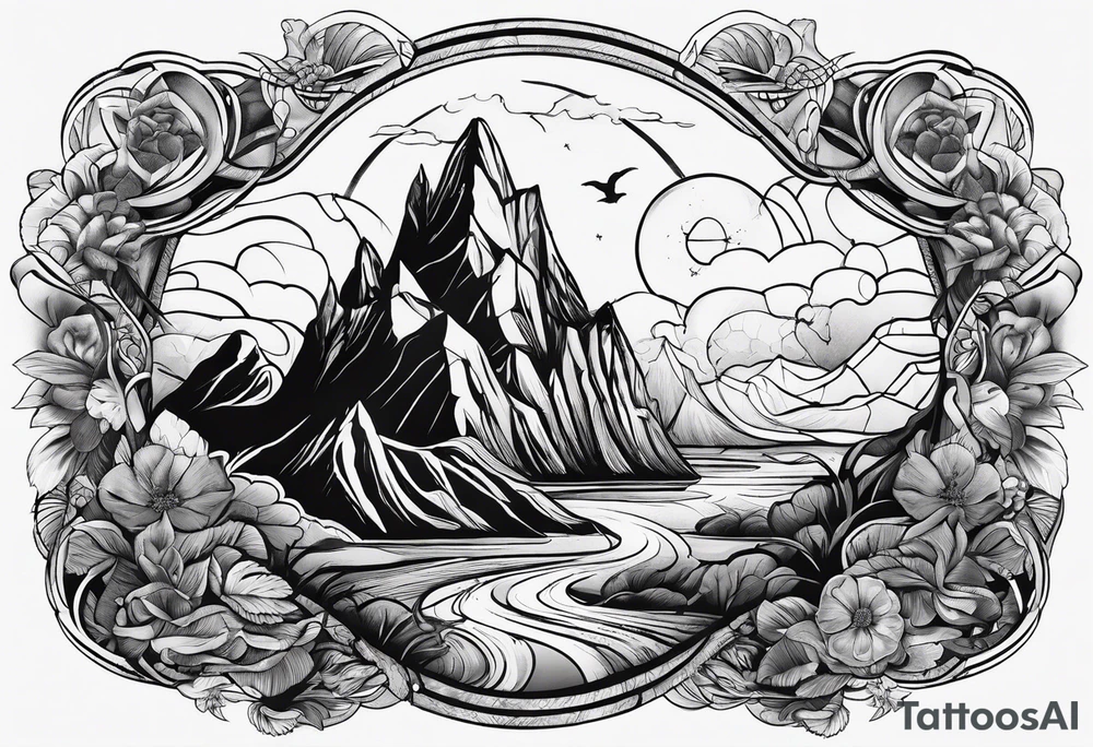 geology tattoo idea