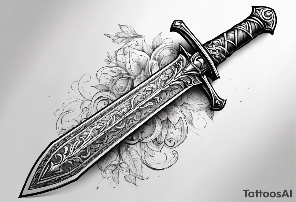 Sword tattoo idea