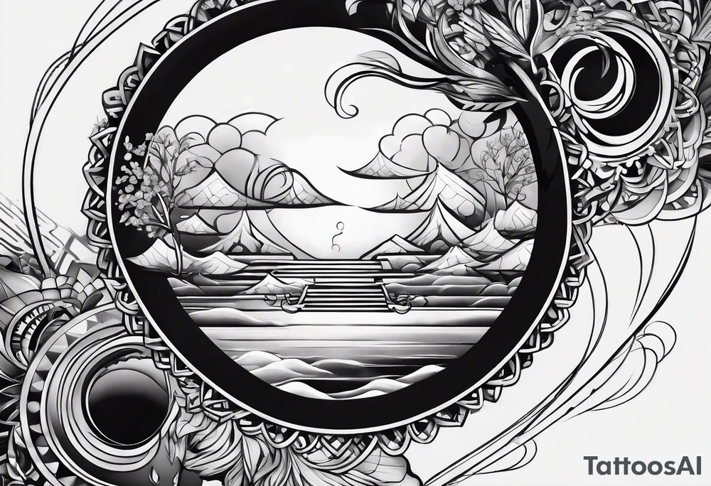 toroid tattoo idea