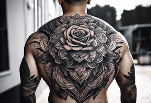 full back tattoo tattoo idea