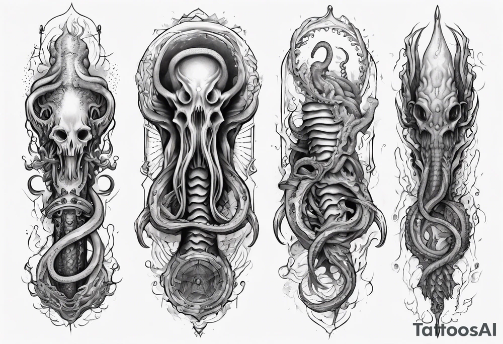lovecraft myth tattoo for forearm tentacle +++ tattoo idea lovecraft myth tattoo for forearm tentacle +++ tattoo idea