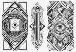 Dates 21.05.72 and 08.10.67 tattoo idea