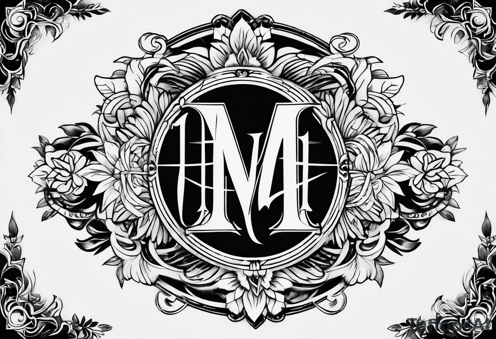 JEM monogram tattoo idea