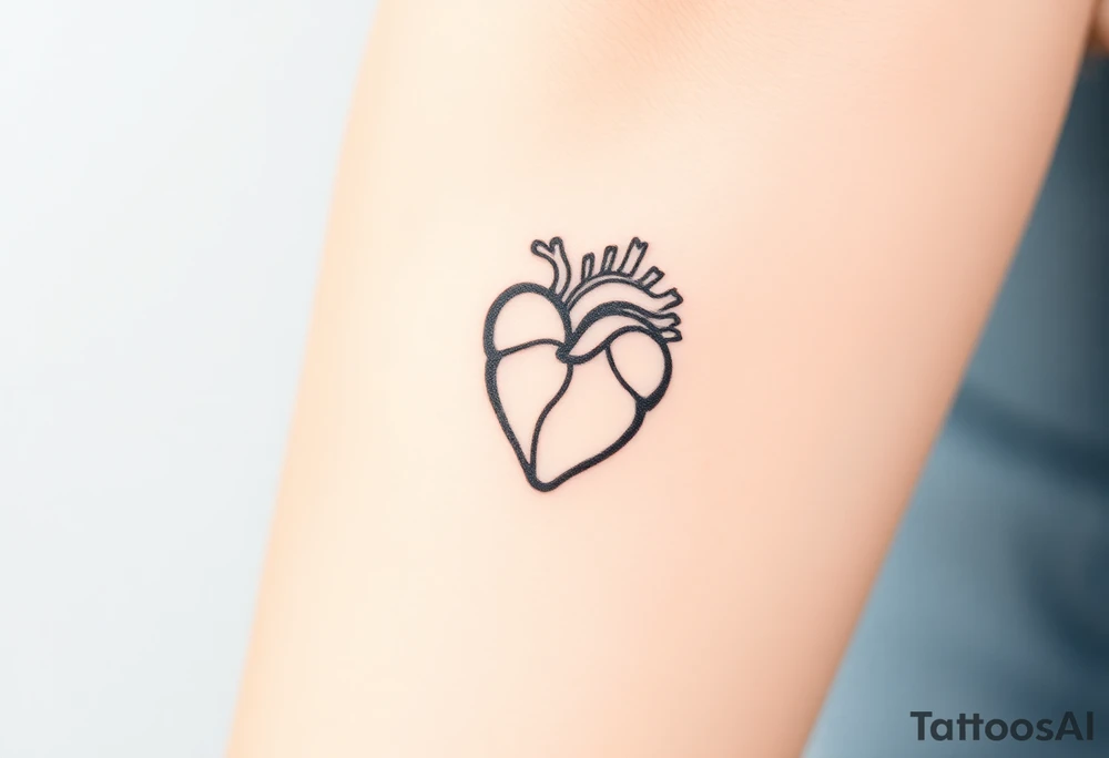 Heart tattoo idea